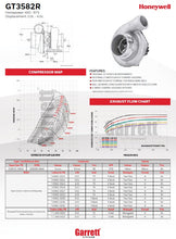 Load image into Gallery viewer, GARRETT GT3582R - 0.63A/R 675HP Turbo (T3)