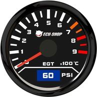 Load image into Gallery viewer, 60PSI Boost / EGT Gauge
